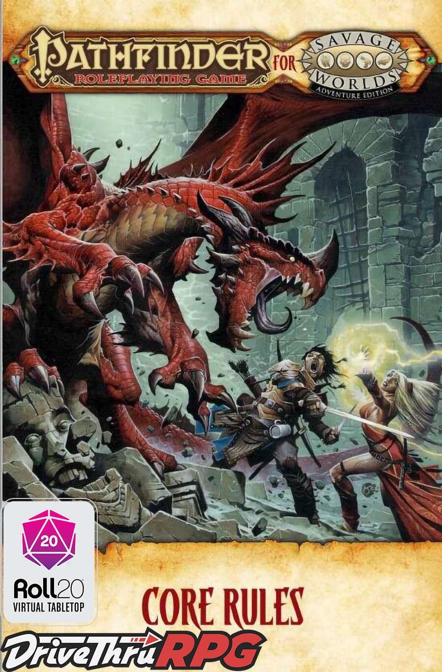 Pathfinder for Savage Worlds Core Rules | Roll20 + PDF