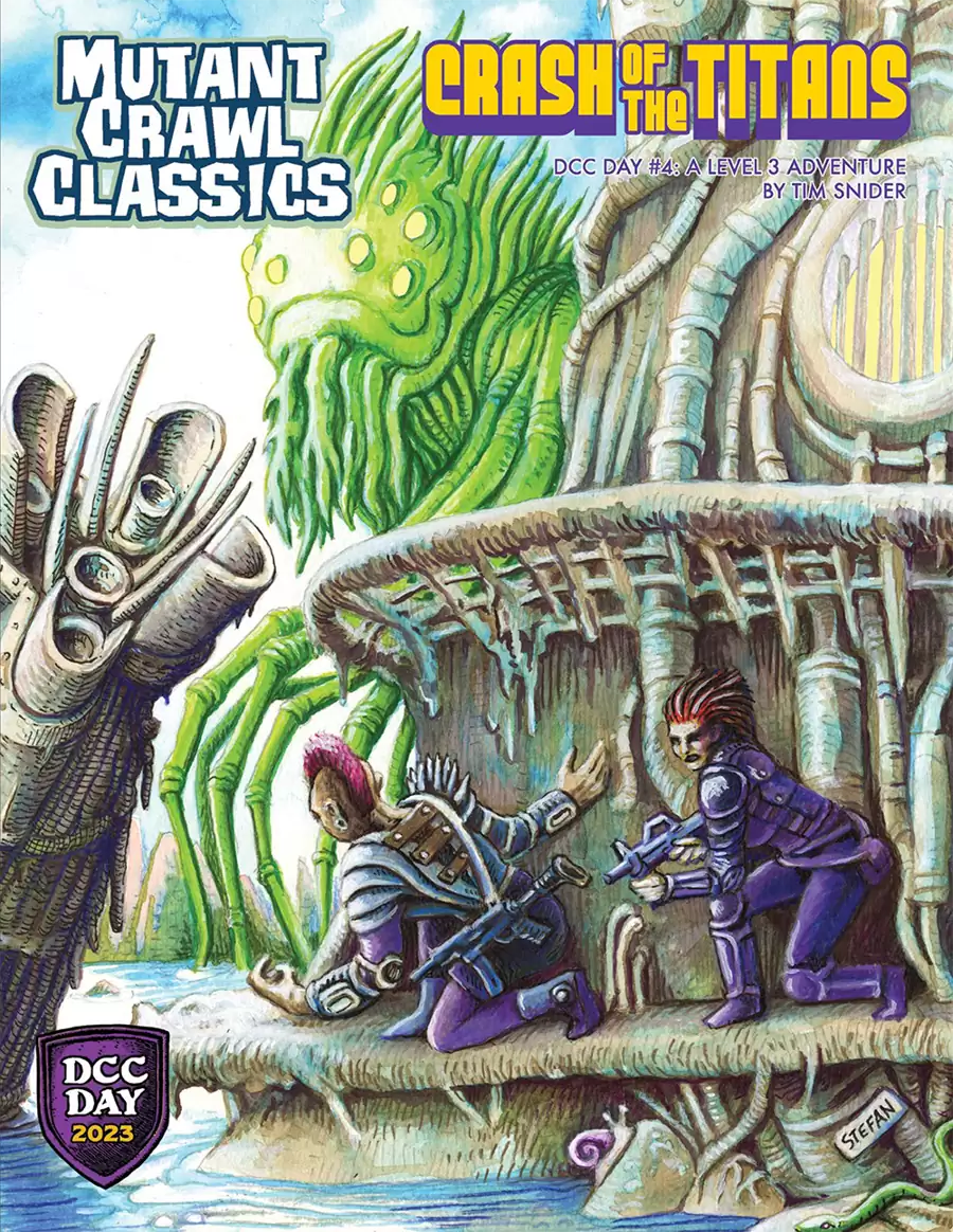 DCC Day #4: Crash of the Titans - Goodman Games | DCC RPG