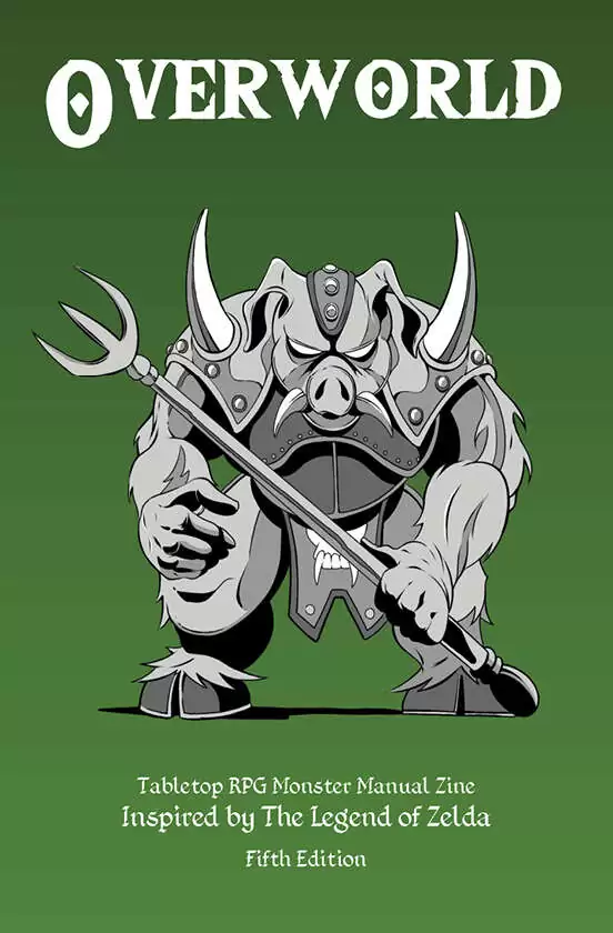 Overworld - Tabletop RPG Monster Manual Zine - Fifth Edition